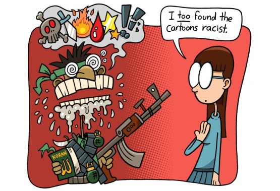 racistcartoon