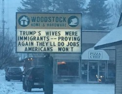 trumpsign